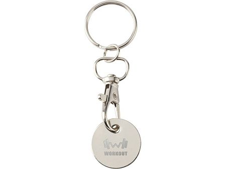 Брелок для ключей «Rory» с монеткой для тележки