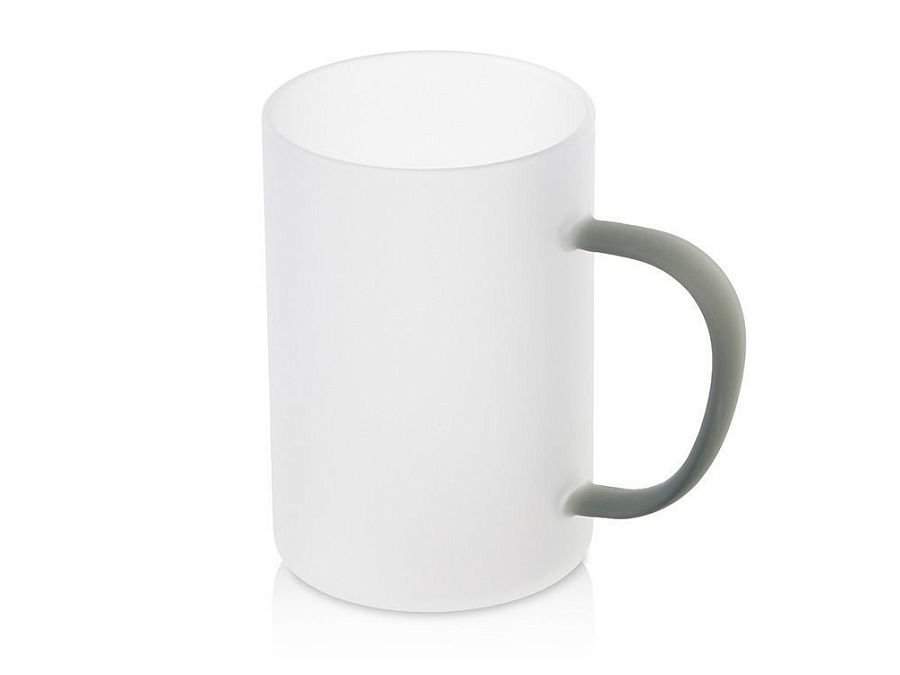 Стеклянная матовая кружка для сублимации «Акцент»