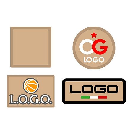 Шеврон из габардина Gabo S, бежевый