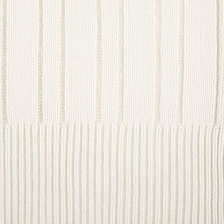 Шарф Knit Beat, белый (молочный)