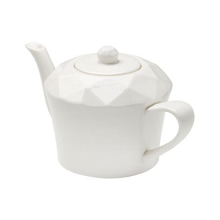 Чайник Diamante Bianco, белый
