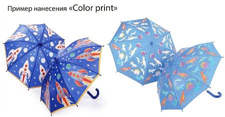 Зонты с эффектным нанесением на заказ