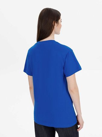 Футболка унисекс T-Bolka 180, ярко-синяя, размер XS v2