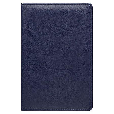 Ежедневник City Buffalino А5, недатированный, в твердой обложке с поролоном, темно-синий
