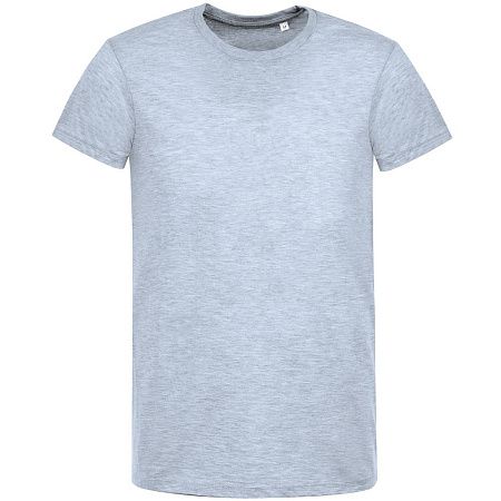 Футболка мужская Regent Fit 150, голубой меланж, размер M
