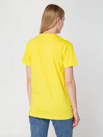 Футболка унисекс T-Bolka 160, желтая, размер XXL v2