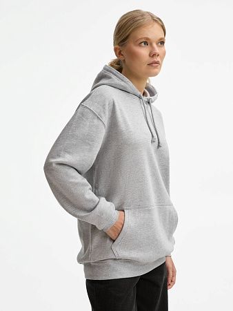 Худи унисекс Condor, серый меланж, размер XS