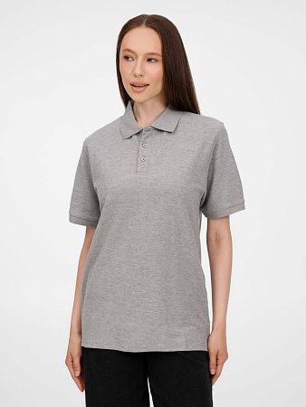 Рубашка поло унисекс Upswing, серый меланж, размер XXL