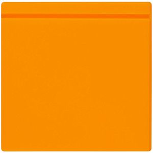 Лейбл из ПВХ Kare, оранжевый неон