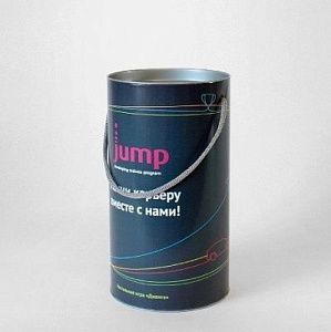 Тубус с брендированием, 22 см