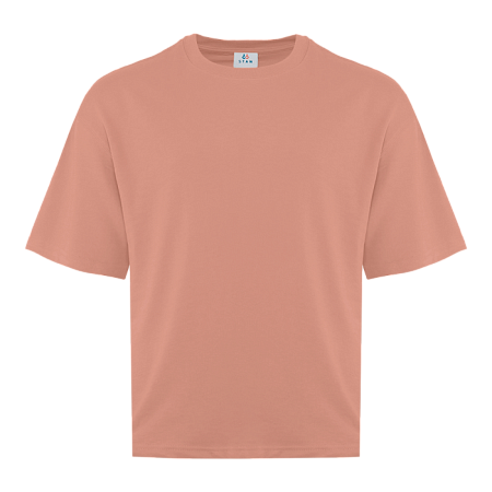 Футболка унисекс оверсайз STAN хлопок/полиэстер 260, 40, Персиковый,  (80)  (48/M)