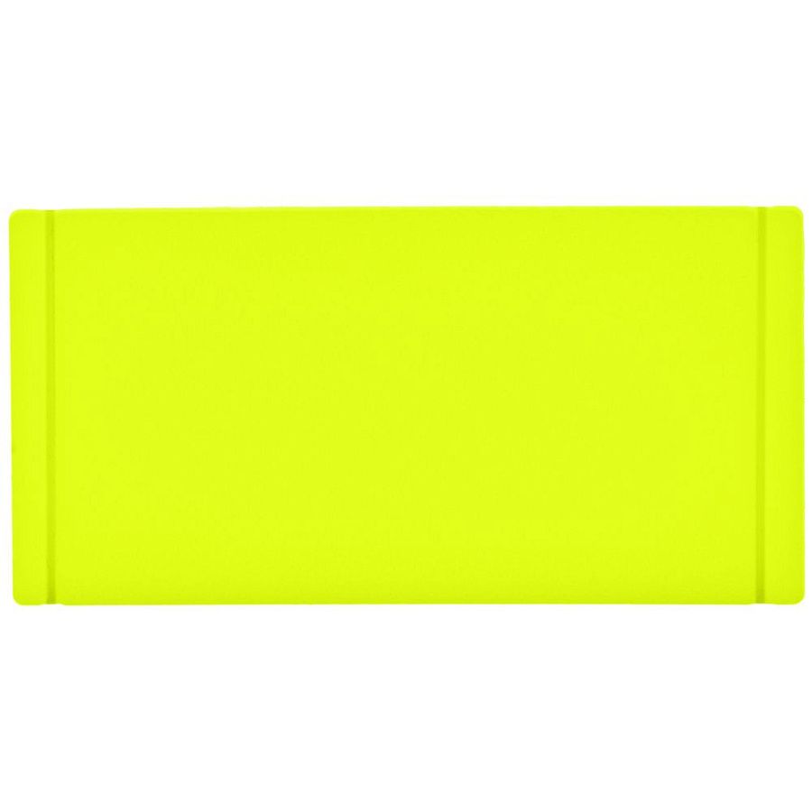 Лейбл из ПВХ Dzeta, XS, желтый неон