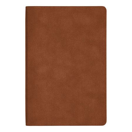 Ежедневник Flexy Nuba А5, светло-коричневый, недатированный, в гибкой обложке