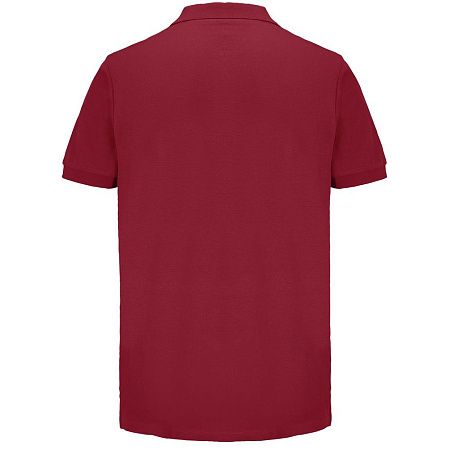 Рубашка поло унисекс Pacific, красная (бургунди), размер S