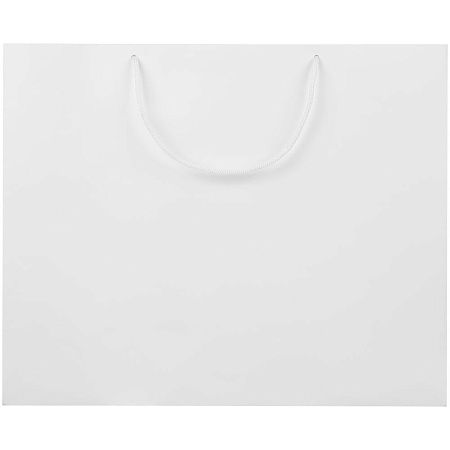 Пакет бумажный с ламинацией Lami Tote L, белый