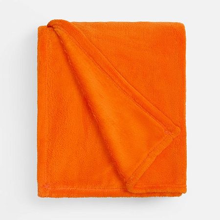 Плед Plush, оранжевый