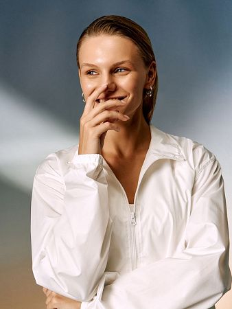 Ветровка Kivach, светло-серая, размер XS