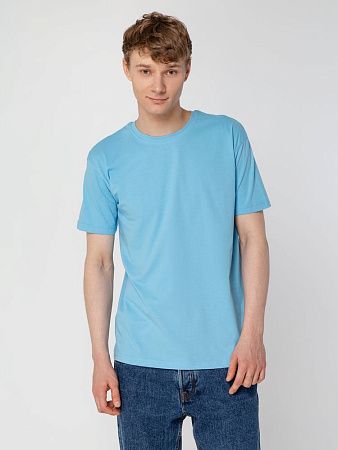 Футболка унисекс T-Bolka 160, голубая, размер XL v2