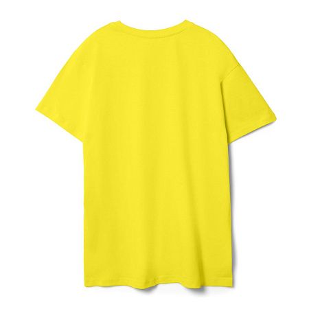 Футболка унисекс T-bolka 140, желтая, размер M