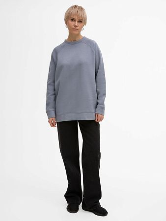 Свитшот унисекс S1, серый, размер XS/S