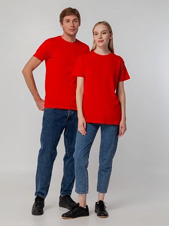 Футболка унисекс T-bolka 140, красная, размер 5XL