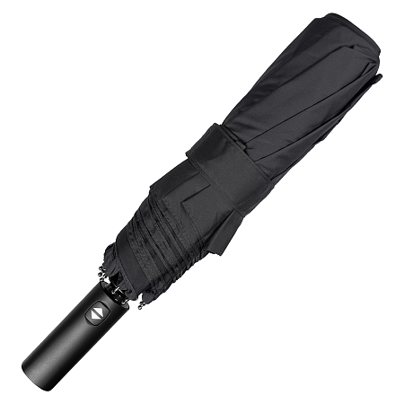 Зонт складной автоматический Forest Windsor, диаметр 136 см,  8 панелей,  в подарочной коробке, черный