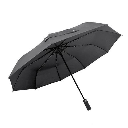 Зонт складной автоматический Forest Lotus, серый