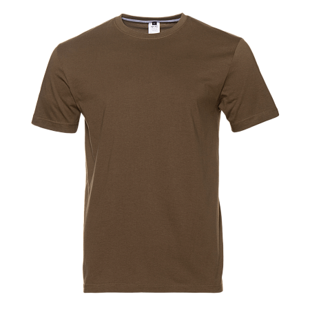 Футболка унисекс без бокового шва STAN хлопок 160, 02, Хаки,  (38/1)  (46/S)