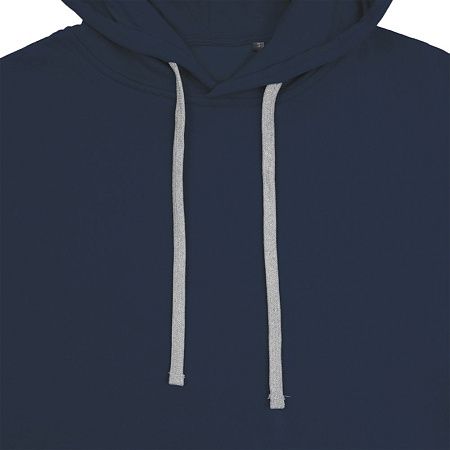 Толстовка с капюшоном Unit Kirenga Heavy, темно-синяя, размер XS