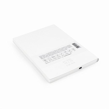 Блокнот линованный Pininfarina из каменной бумаги в мягкой обложке, А5, белый