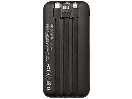Подарочный набор «Tesla» с блокнотом А5, ручкой и пауэрбенком на 10 000 mAh
