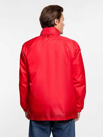 Ветровка унисекс Shift, красная, размер 3XL