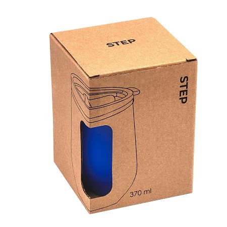 Термокружка (кофер) STEP SOFT 370мл Синяя 6300.01