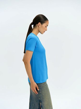 Футболка унисекс Regent 150, ярко-бирюзовая, размер S