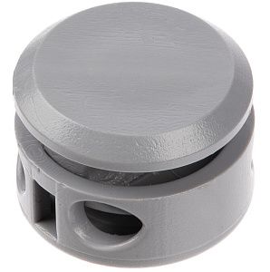 Двойной фиксатор для шнура Brogy, серый