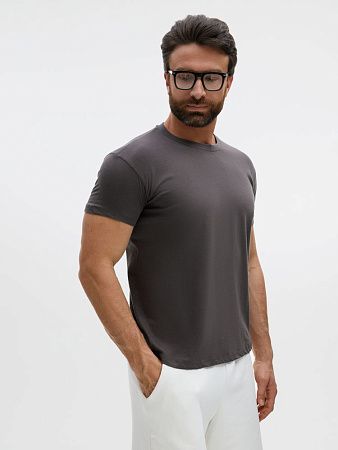 Футболка унисекс Regent 150, темно-серая, размер XL