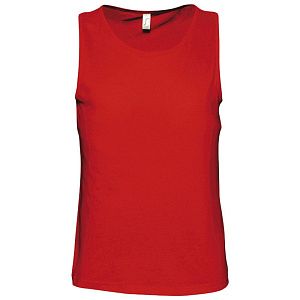 Майка мужская Justin 150, красная, размер XXL