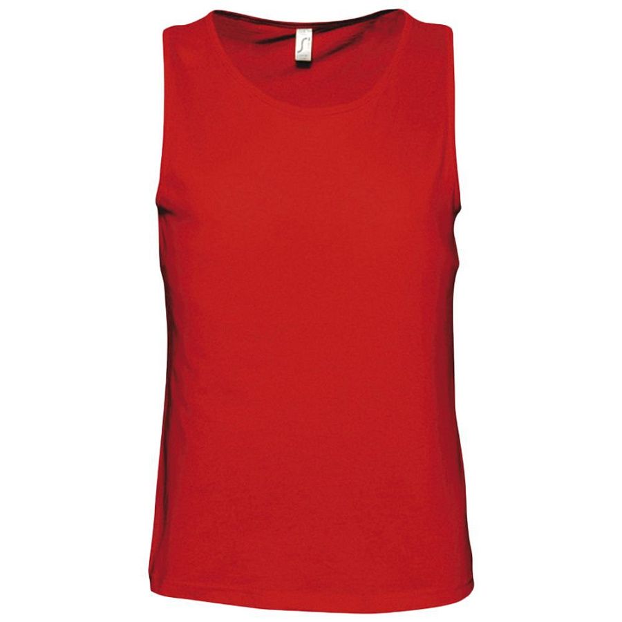 Майка мужская Justin 150, красная, размер XXL