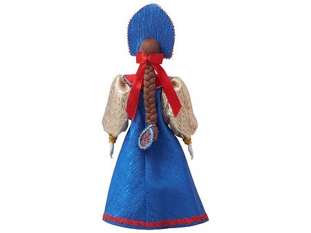 Подарочный набор: кукла фарфоровая, крем-мёд с лаймом и имбирем