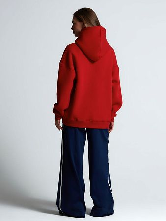Худи Kulonga Oversize, красное, размер XS/S