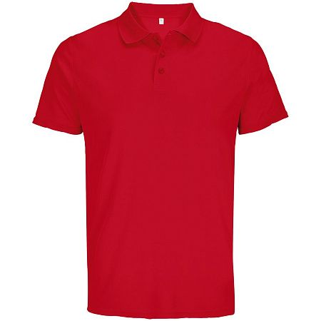 Рубашка поло унисекс Pitcher, красная, размер XS