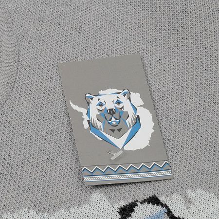 Джемпер Totem Bear, серый, размер XS