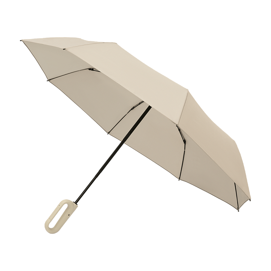 Зонт складной Azimut, бежевый