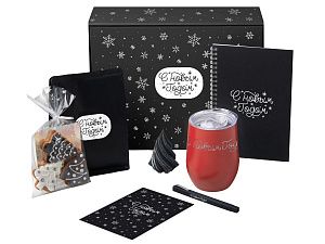 Подарочный набор «Re:Start» с термокружкой, кофе и блокнотом