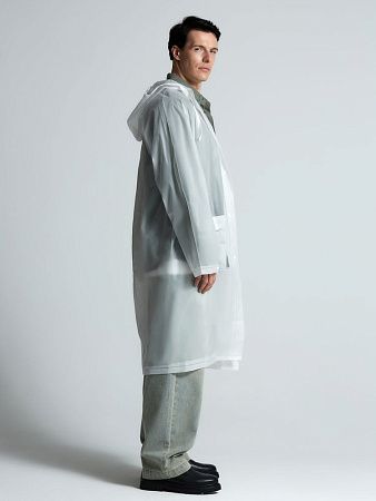 Дождевик RainDrop, белый, размер XS/S