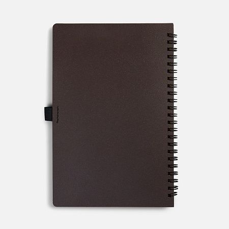 Блокнот на спирали Coffeist, коричневый