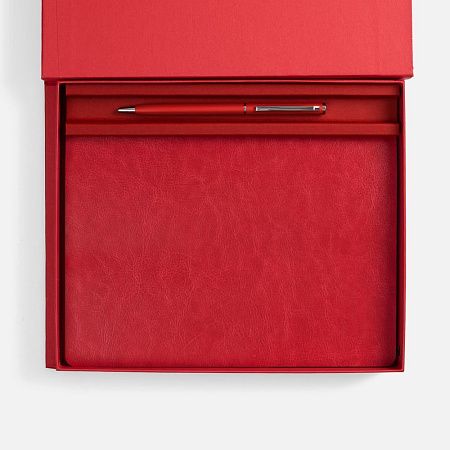 Набор Nebraska Flex, красный с серебристым