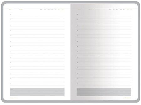 Ежедневник недатированный А5 «Mercury»