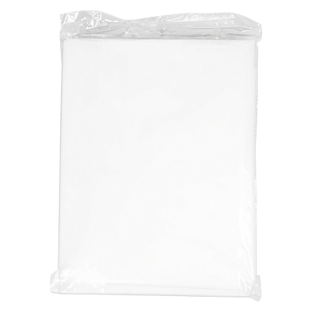 Дождевик пончо Budget туристический один размер, белый