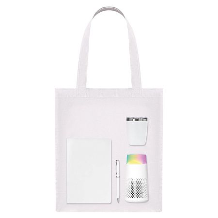 Подарочный набор Welcome Pack Galaxy, белый  (термокружка, очиститель воздуха, ежедневник, ручка, шоппер)
